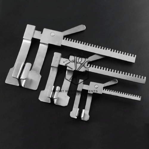 Finochietto Rib Spreader Retractors Baby + Small + Medium 3 PCs Set