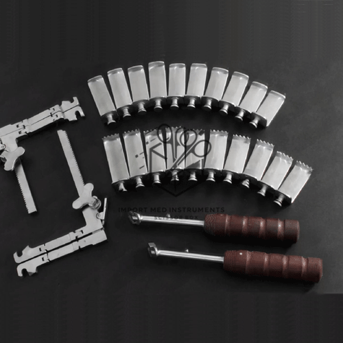 Casper Cervical Vertebral Column Retractor Frame 24 PCs Set-23mm x 45mm to 65mm