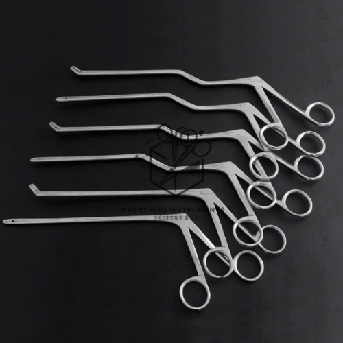 Cushing Disc Rongeur Bayonet Forceps Straight And Up 2mm 4mm 6 PCs Set