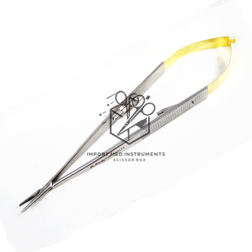 HU-FRIEDY NH-5024 Castroviejo Needle Holder Straight Pharma Sharp 7" 18cm