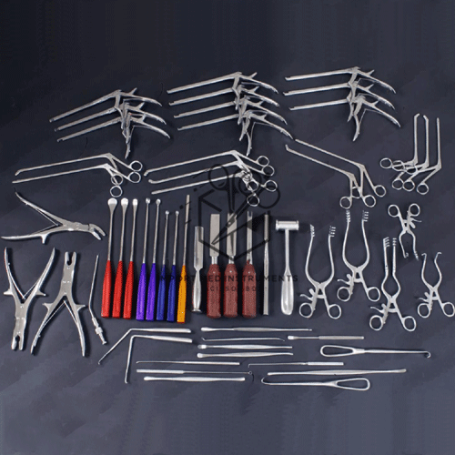 Laminectomy Spine complete Instruments set of 57 pcs  Orthopedic instruments