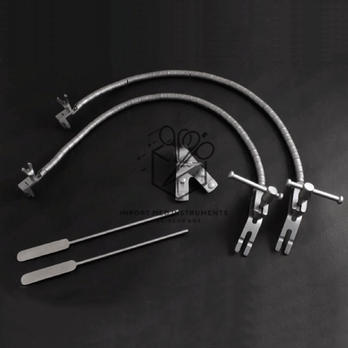 Leyla Self Arm Retractor Brain Retractor Set Two Arms Orthopedic Surgical Instrument