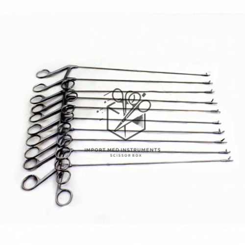 Micro Laryngeal Forceps and Scissors Set