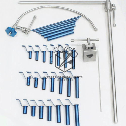 MIS Tubular Retractors Complete System with Sterilize Box  -- Spine/Orthopedic Instruments
