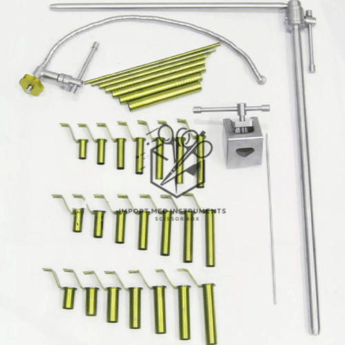 MIS Tubular Retractors Complete System with Sterilize Box  -- Spine/Orthopedic Instruments