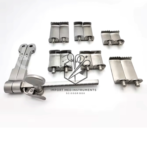 Neuro Caspar Retractors Set with 12 Blades