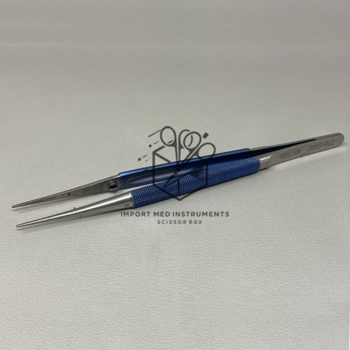 Scanlan 3003-912 Legacy-Micro-Forceps, Titanium, Straight  1.0mm Diamond-Tip,-7 1/8"