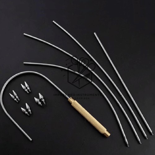 Vascular Fistula Tunneler Set of 14 PCs Orthopedic Surgical Instruments