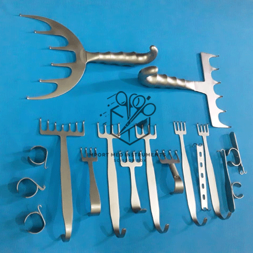 Freeman rake retractors full body plastic surgery set