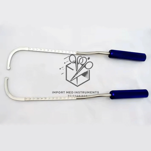 Agris-Dingman Submammary Breast Dissector Set of Two - Right & Left