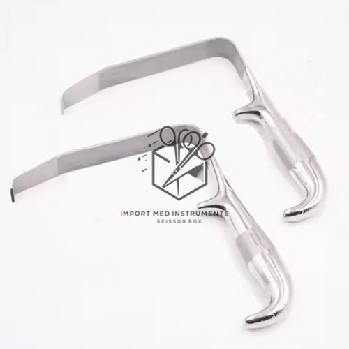 Tebbetts Breast Retractor Fiber Optic Suction Breast Augmentation Instruments